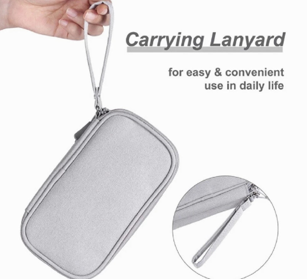 Electronics Organizer Travel Bag Waterproof Cable Gadget Storage Case for Charge