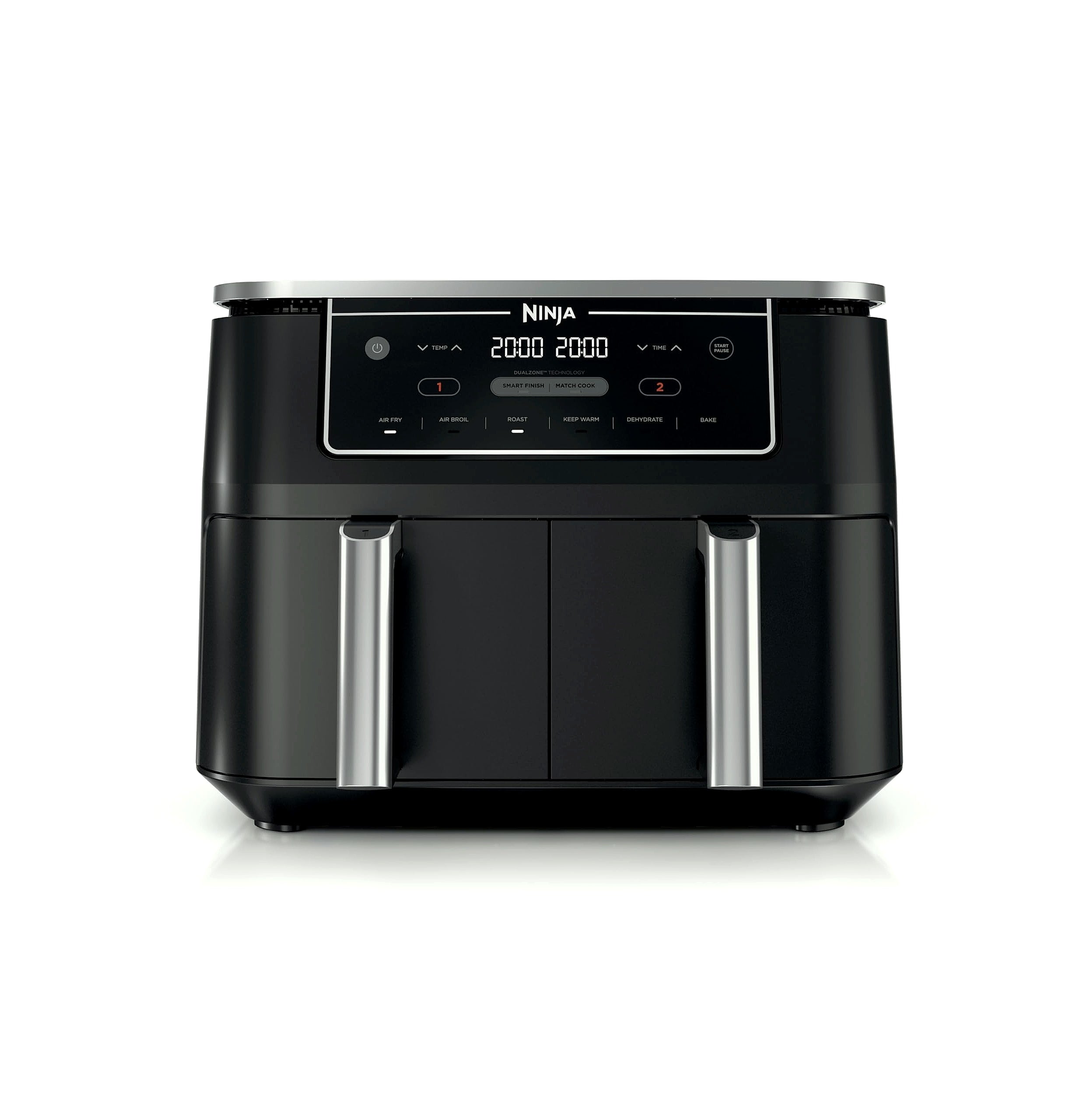 Ninja DZ201 Foodi 8 Quart DualZone Air Fryer with 2 Independent Baskets