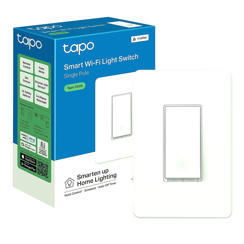 TP-Link Tapo S505 Matter Smart Light Switch 2-Pack