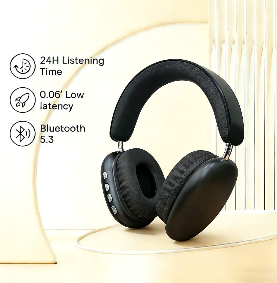 TD-20 Wireless Headphone Bluetooth 5.3 with 40mm Driver