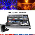 US dmx512 DJ Lighting controller 1024 console Pro stage light Control+road case
