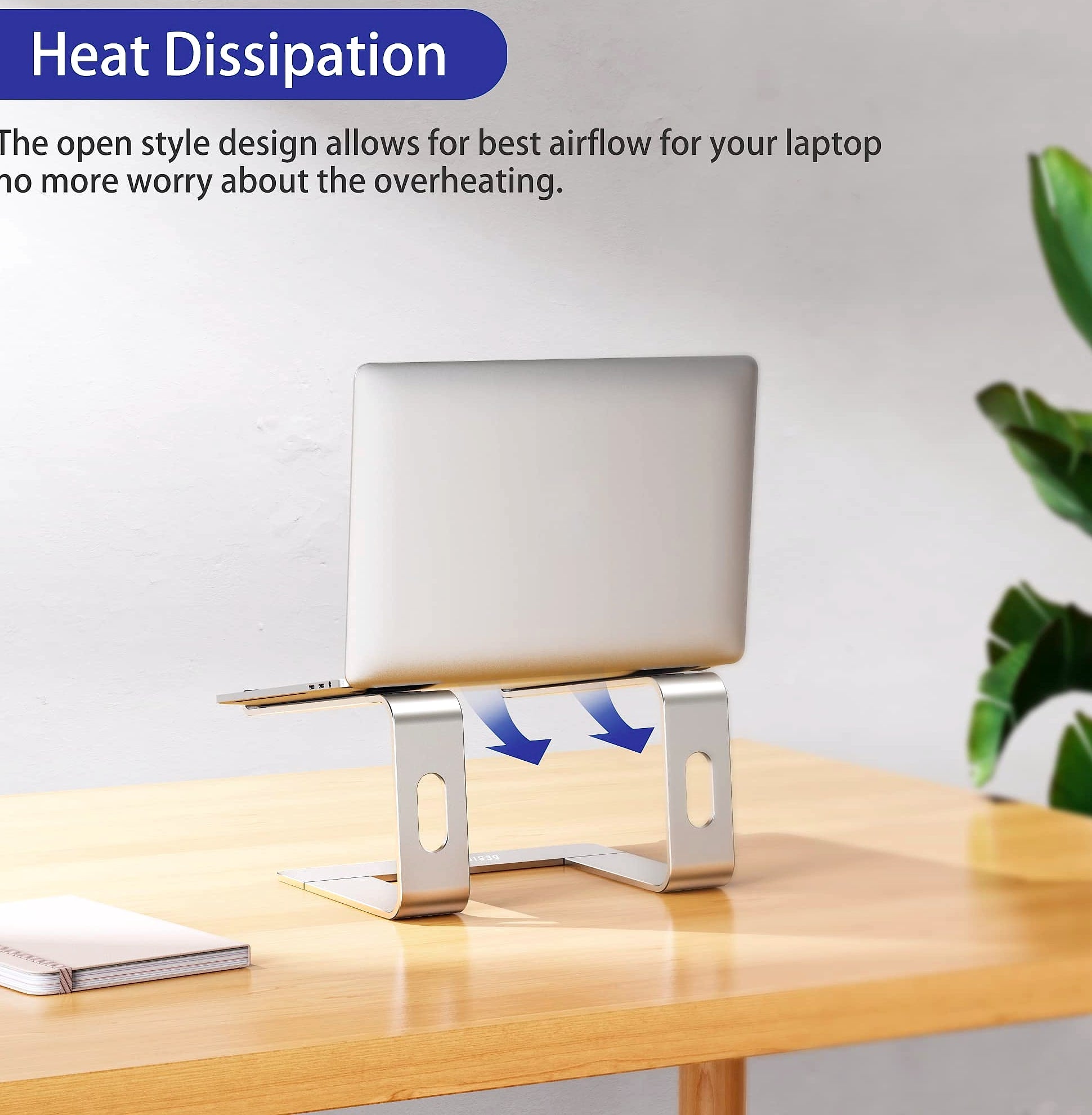 BESIGN LS03 Aluminum Laptop Stand for 10-15.6 inch Laptops