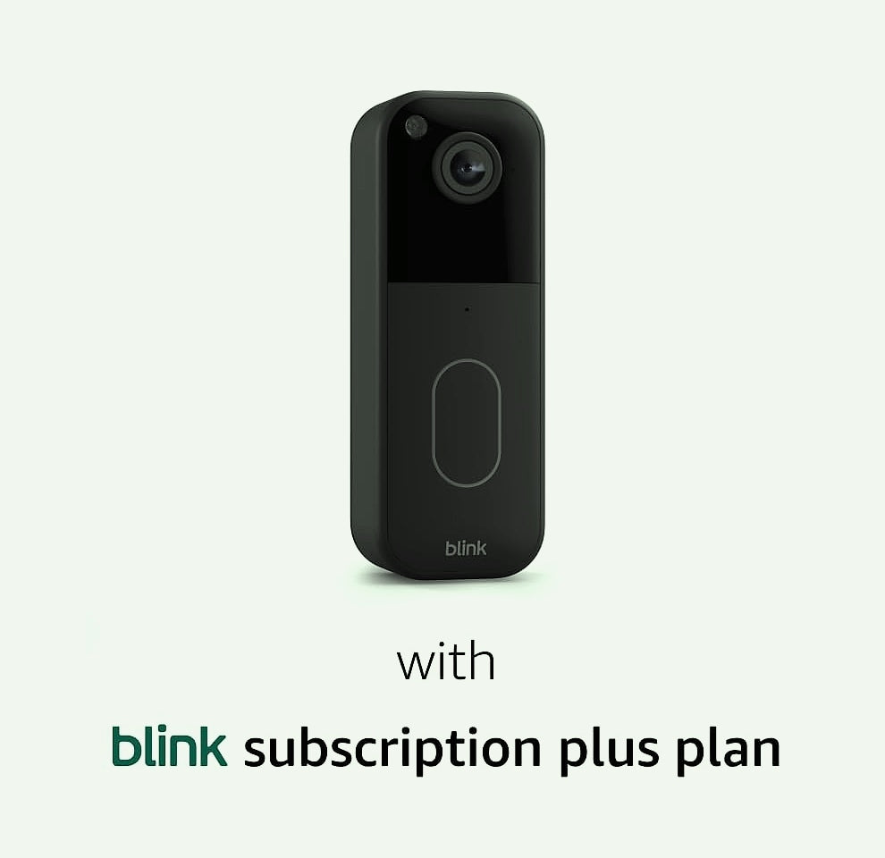 Blink Video Doorbell, 2-Year Battery, HD Night Vision