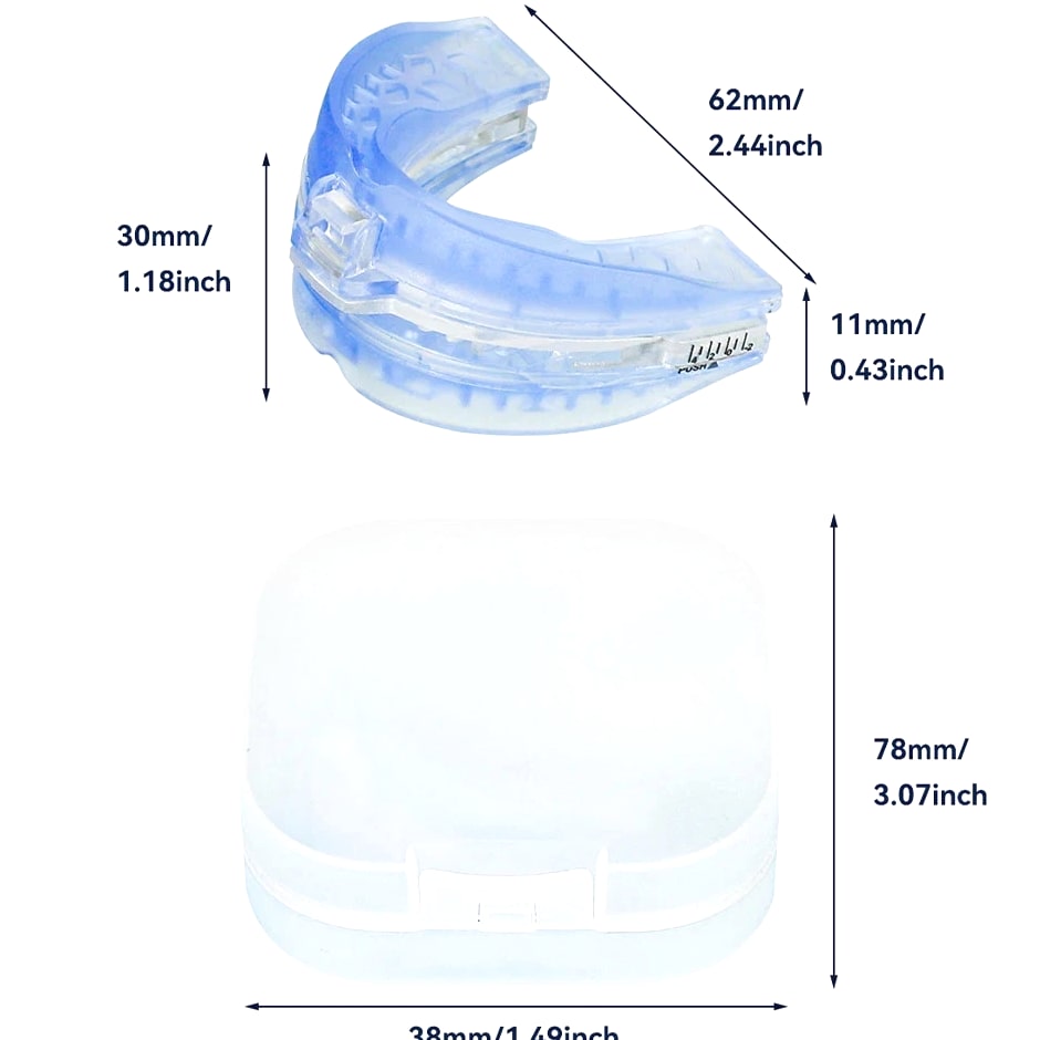 Stop Snoring Bruxism Silicone Mouth Guard Improve Sleeping Teeth Bruxism
