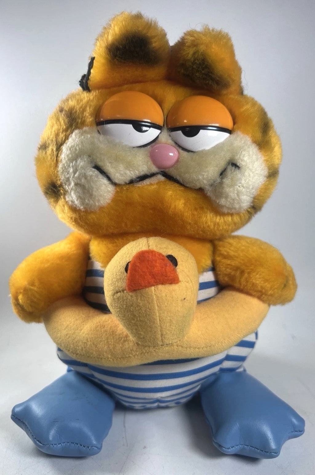 Dakin Garfield Plush Swimming Vintage Duck Float Stuffed Animal 1981, With Tags