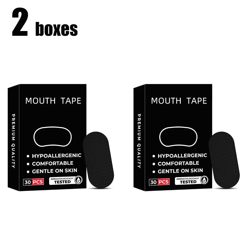 30pcs Anti Snore Mouth Breathing Tape for Better Sleep Nasal Strips