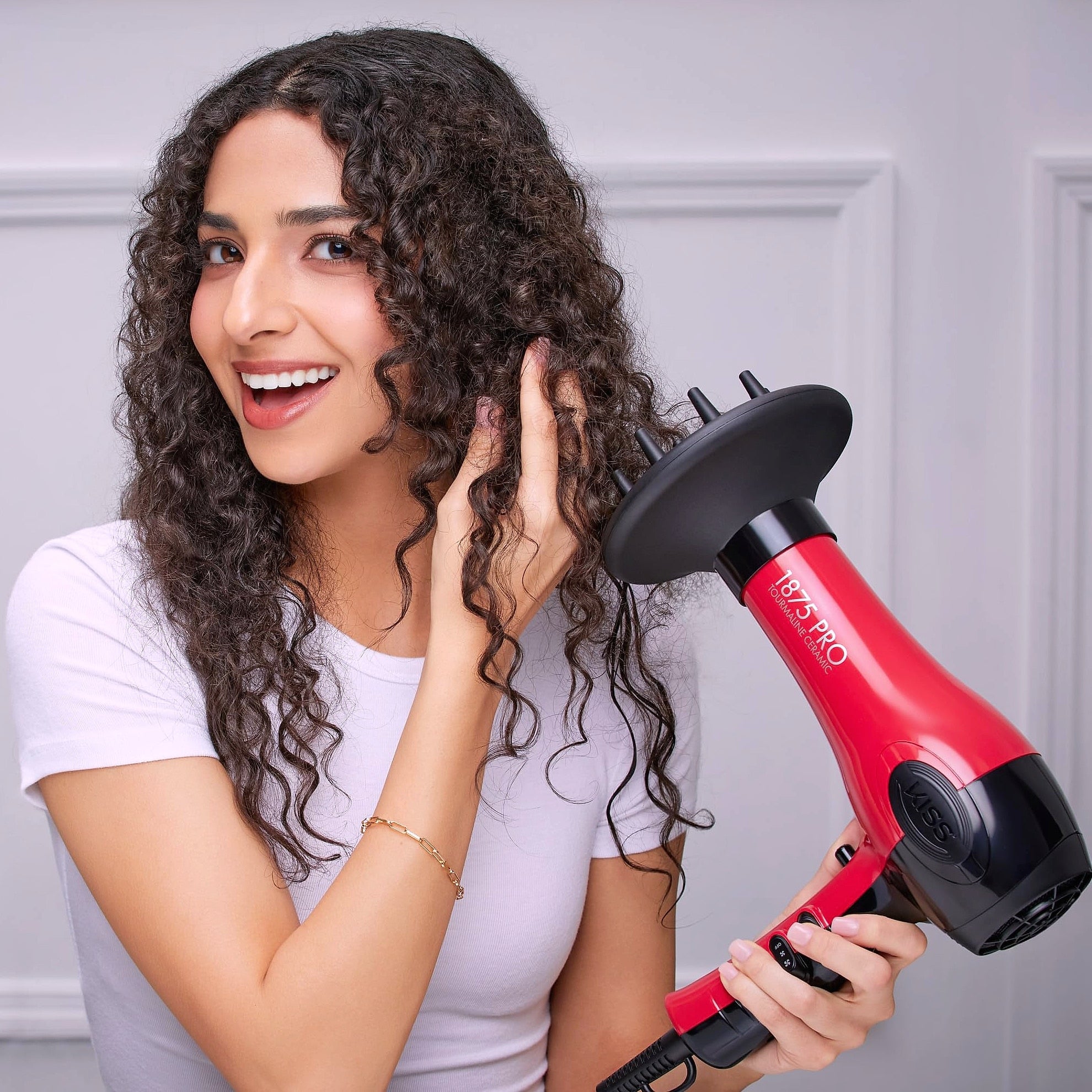 KISS 1875 Watt Pro Tourmaline Ceramic Hair Dryer