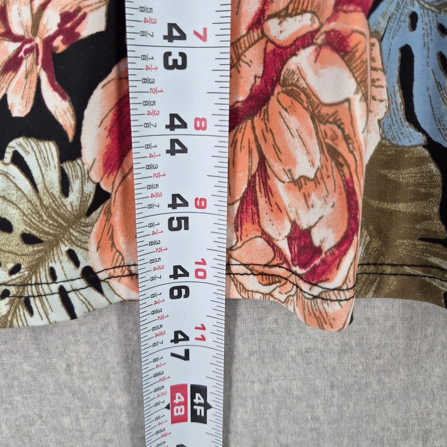 Vintage Promesa Dress Medium Romantic Black Floral Midi Fit Flare Pockets Boho