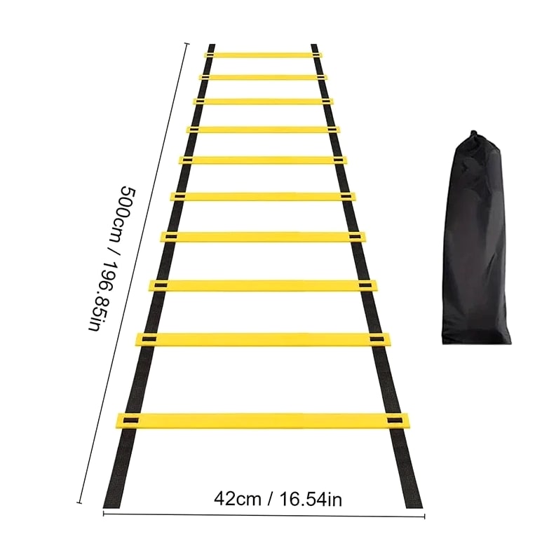 3m/5m  Agility Ladder Speed Training Equipment Nylon Straps for Sports & Fitness