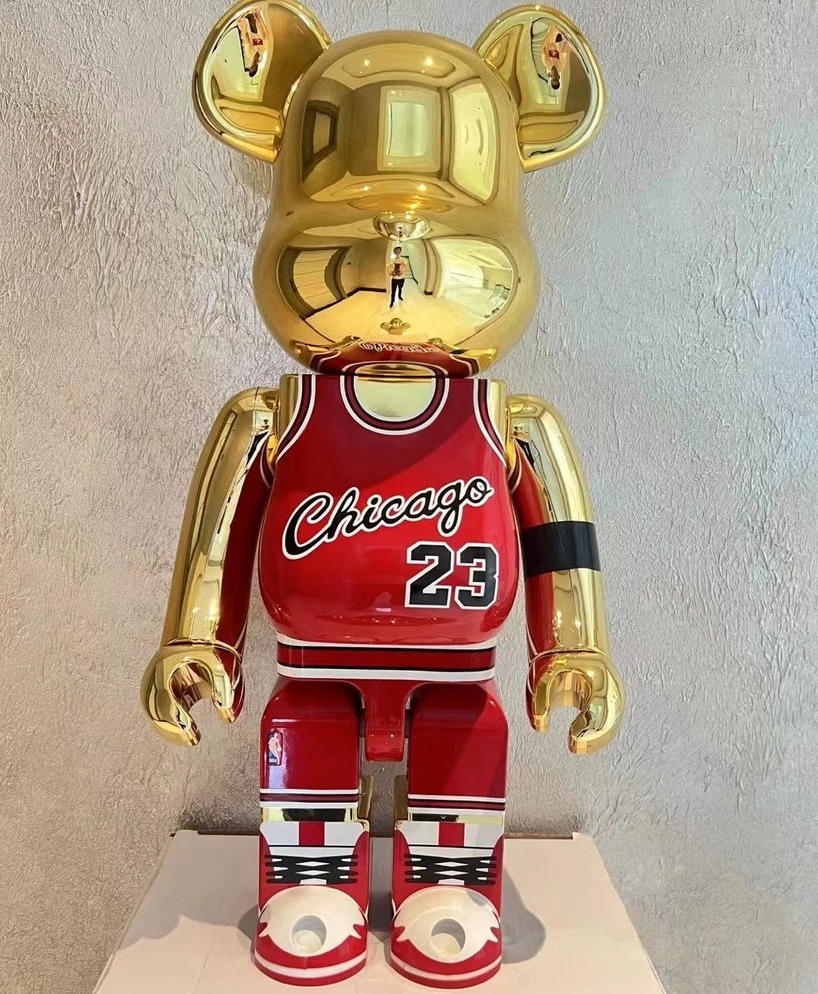400%Bearbrick Michael Jordan Chicago 23jersey Action Figure Deco Art Collect Toy