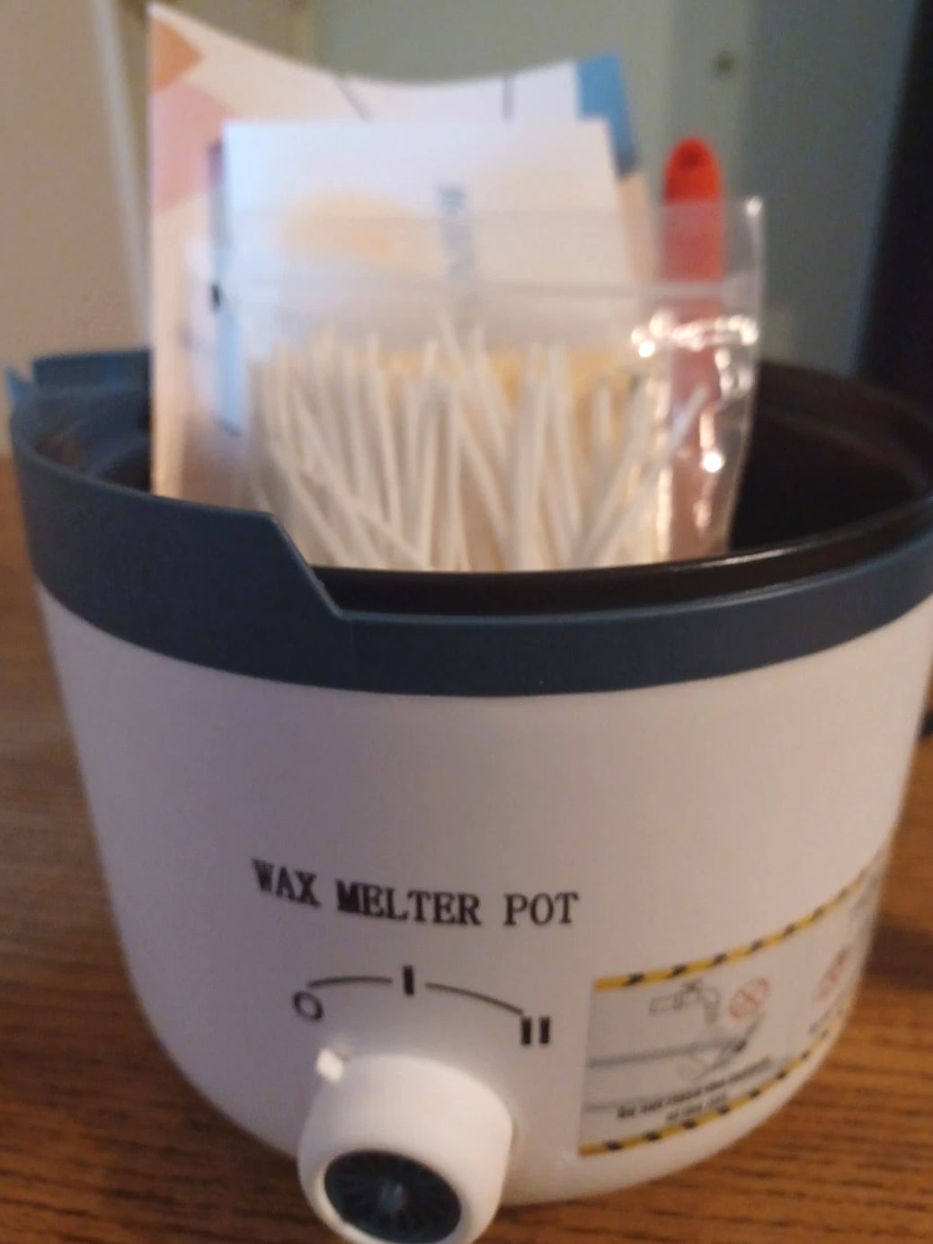 Wax Melter for Candle Making, Pouring Spout Wax Melting Pot Kit with Wicks, S...