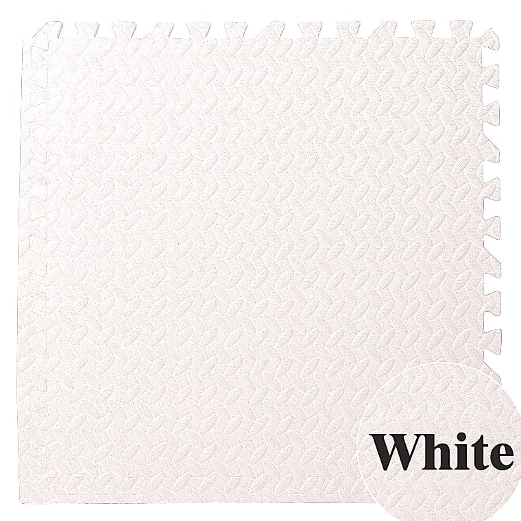 DHDH 30x30cm EVA Foam Gym Mat, 16-Piece Interlocking Floor Tiles