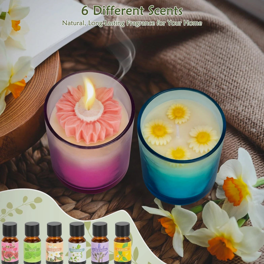 Candle Making Kit for Adults Beginners – 1200g Soy Wax, Digital Wax Melting Pot...