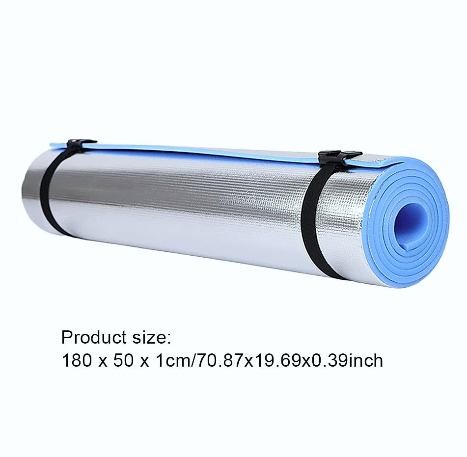 Waterproof Yoga Mat with Aluminum Layer Exercise Fitness