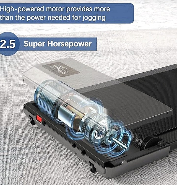 Superun 2.5HP Treadmill Walking Pad Home Fitness Machine