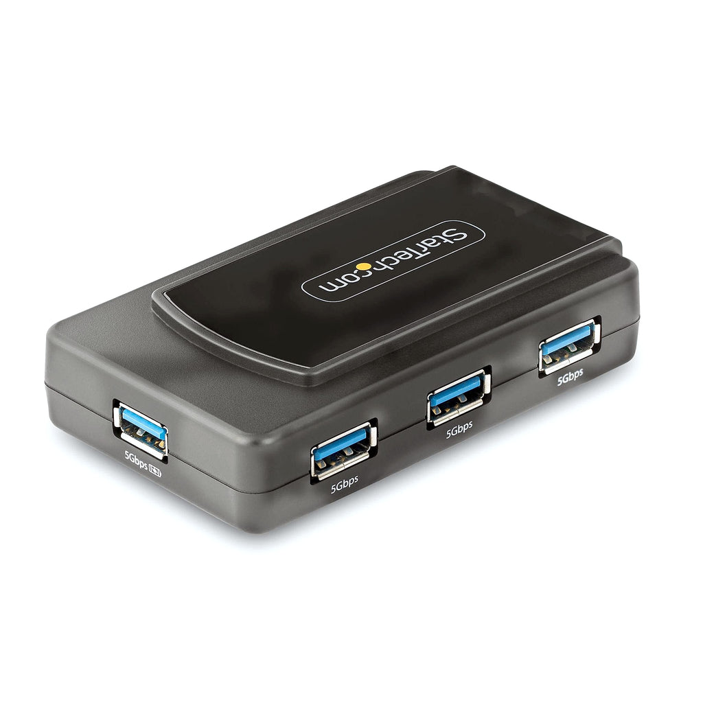 StarTech ST4300USB3 4-Port USB 3.0 Hub with Power Adapter