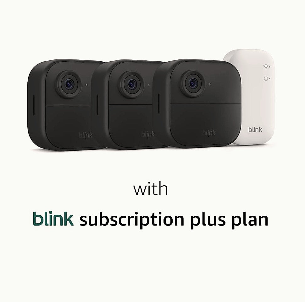 Blink Outdoor 4 Wireless Security Camera System, 1080p HD