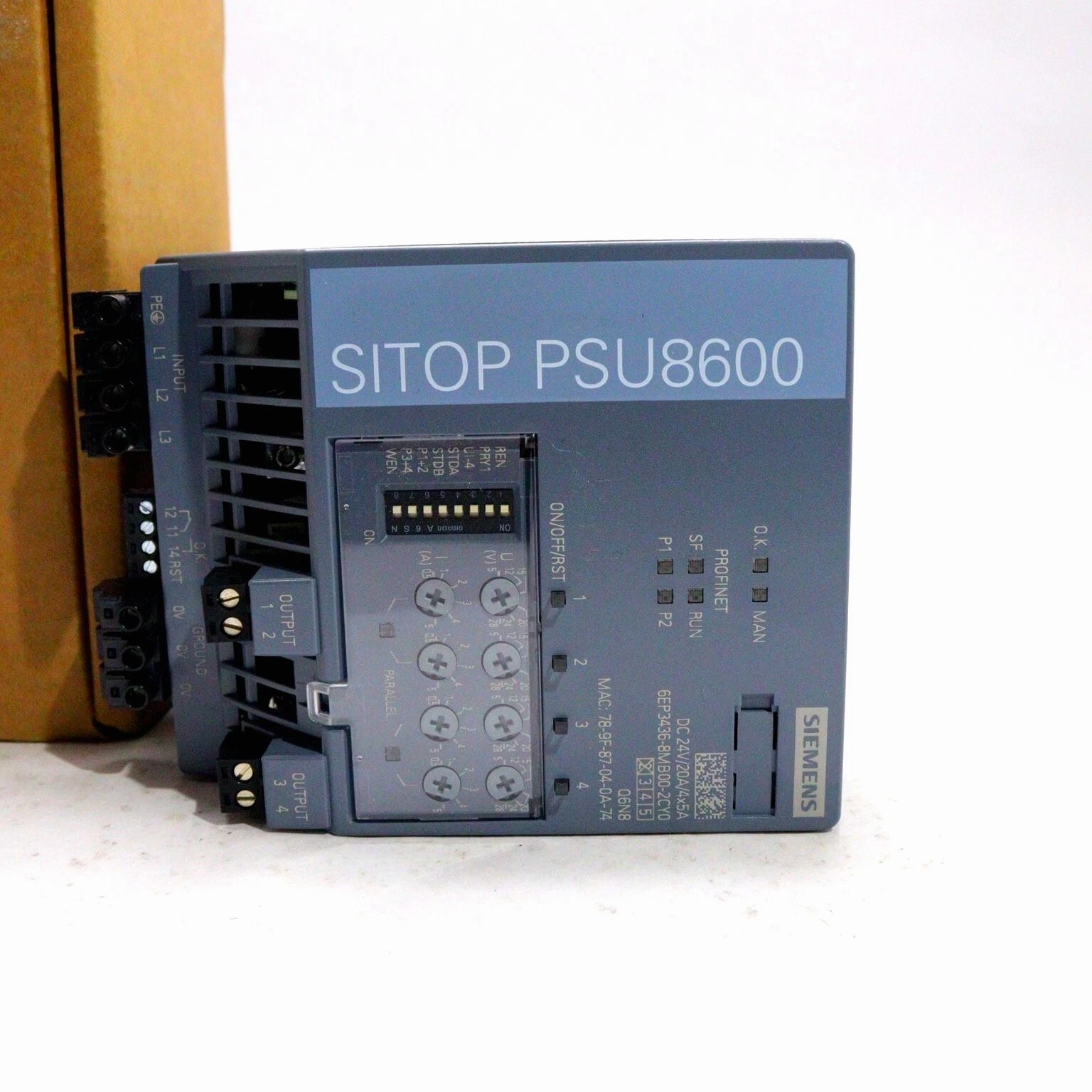 SIEMENS POWER SUPPLY PSU8600 6EP3436-8MB00-2CY0