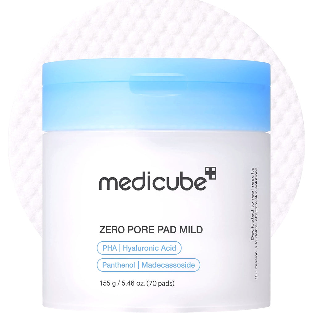 Medicube Zero Pore Pad 2.0 Exfoliating Toner Pads, 70 Count