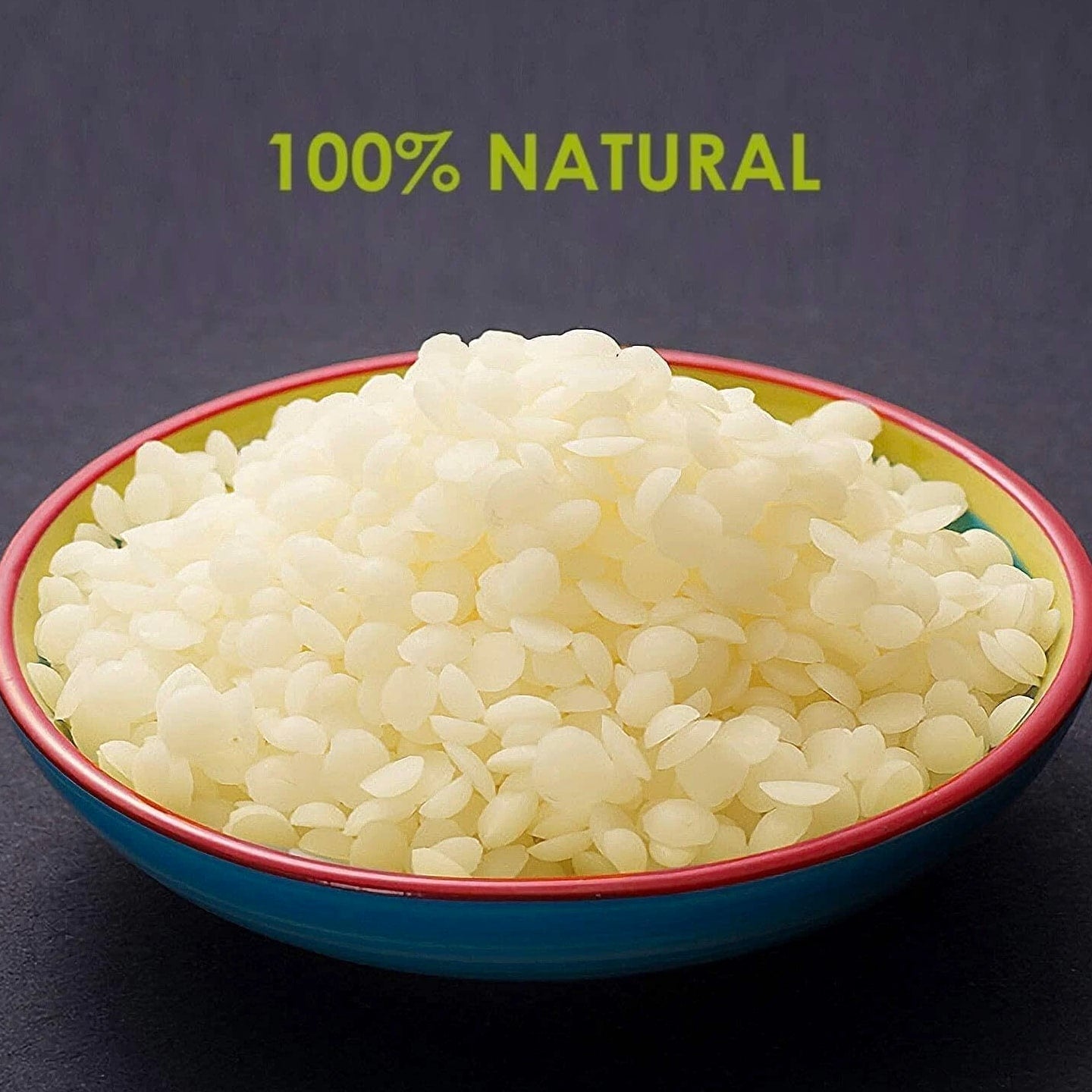 5 LB White Beeswax Pellets - Bulk Beeswax Beads (80 OZ), Pastilles for Candle Mak