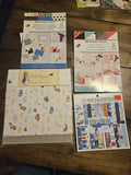 Lot Of 4 Project Pads And Paper! Scrapbooking And Crafts Boxes And Envelopes