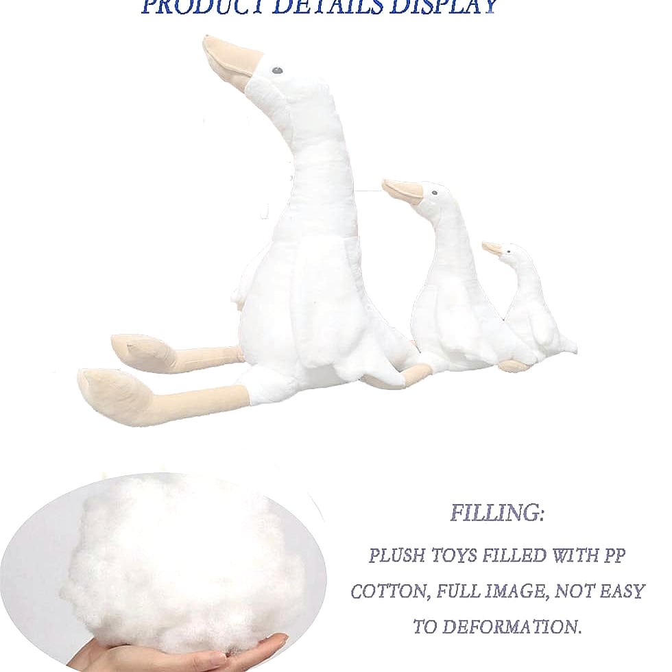 CHELEI2019 15.7" Swan Stuffed Animal Plush Toy for Kids