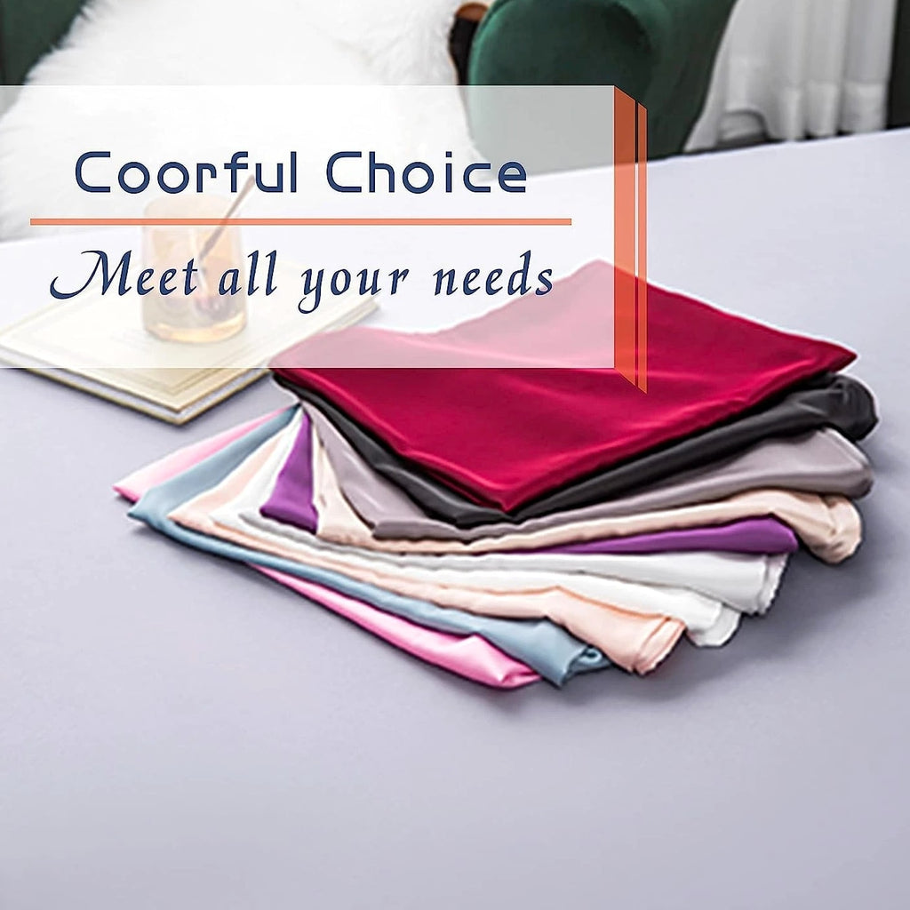 Mulberry Silk Pillowcase for Hair and Skin, Cooling Silk Pillow Case with Zipp...