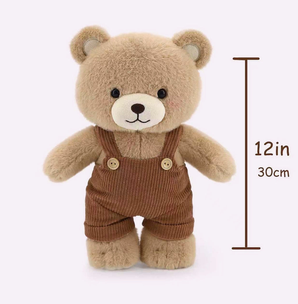 JamieCare 12 Inch Plush Teddy Bear Stuffed Animal Soft Toy