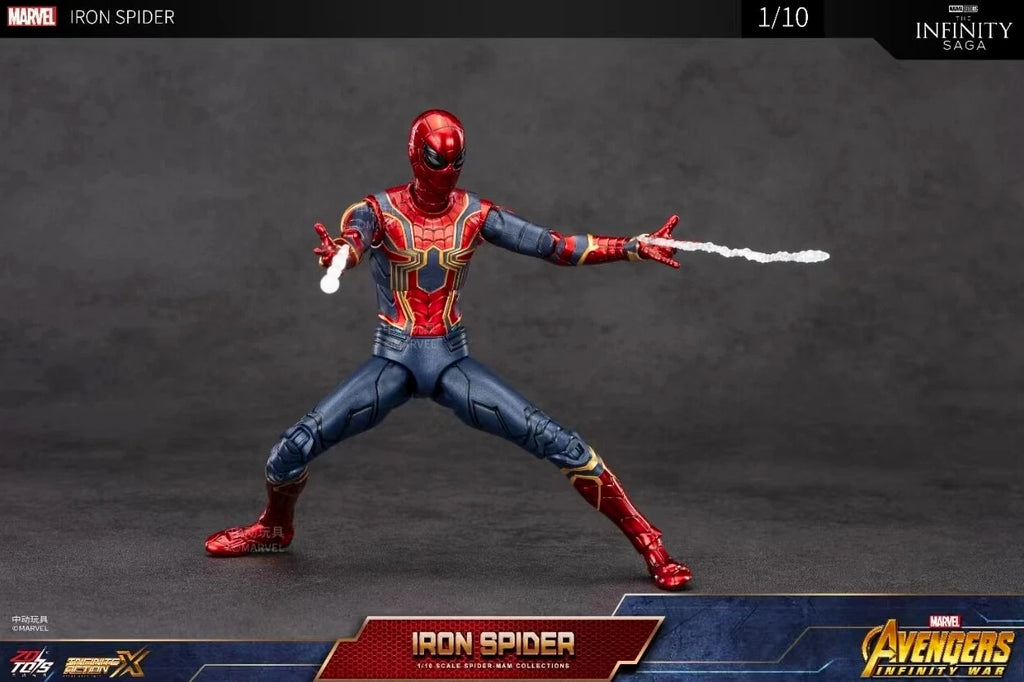 ZD Toy Marvel Iron spider 2.0 The Avengers model toys Collection action figures