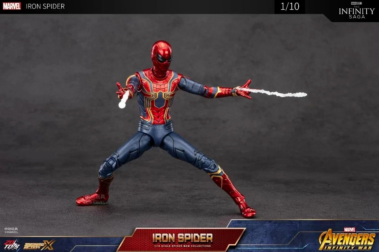 ZD Toy Marvel Iron spider 2.0 The Avengers model toys Collection action figures