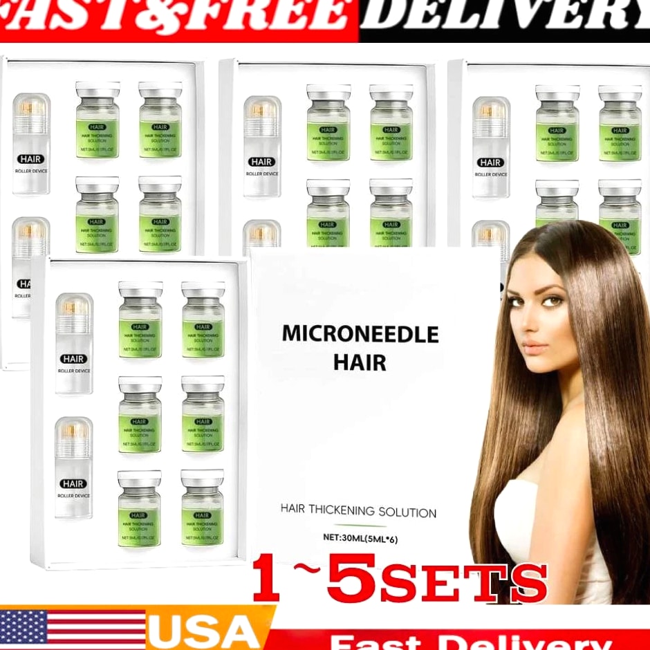 1-5 Set Advanced Ginseng Hair Care System, Natural Botanical Daily Hair Care Set