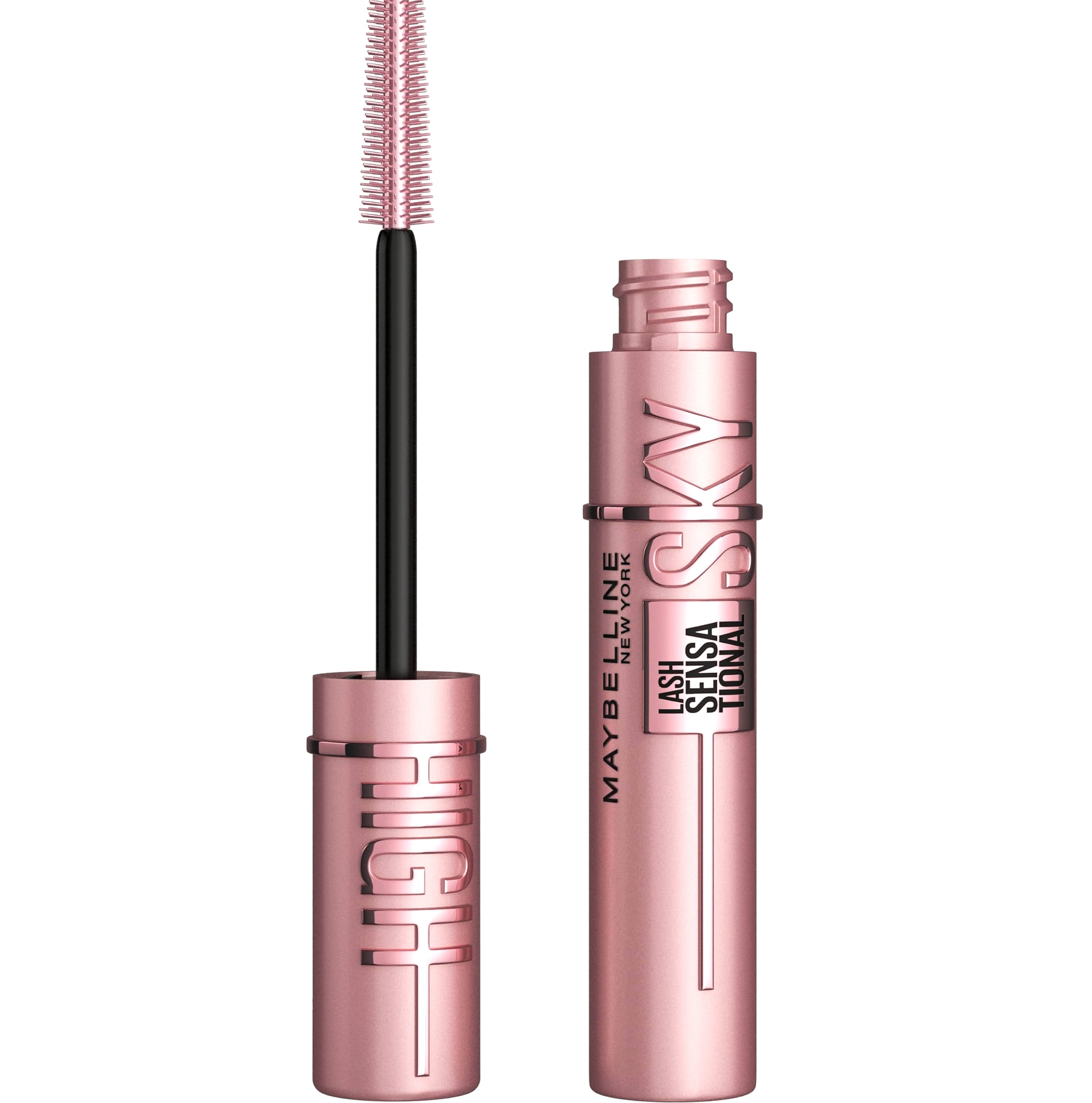 Maybelline Lash Sensational Sky High Washable Mascara, Blackest Black