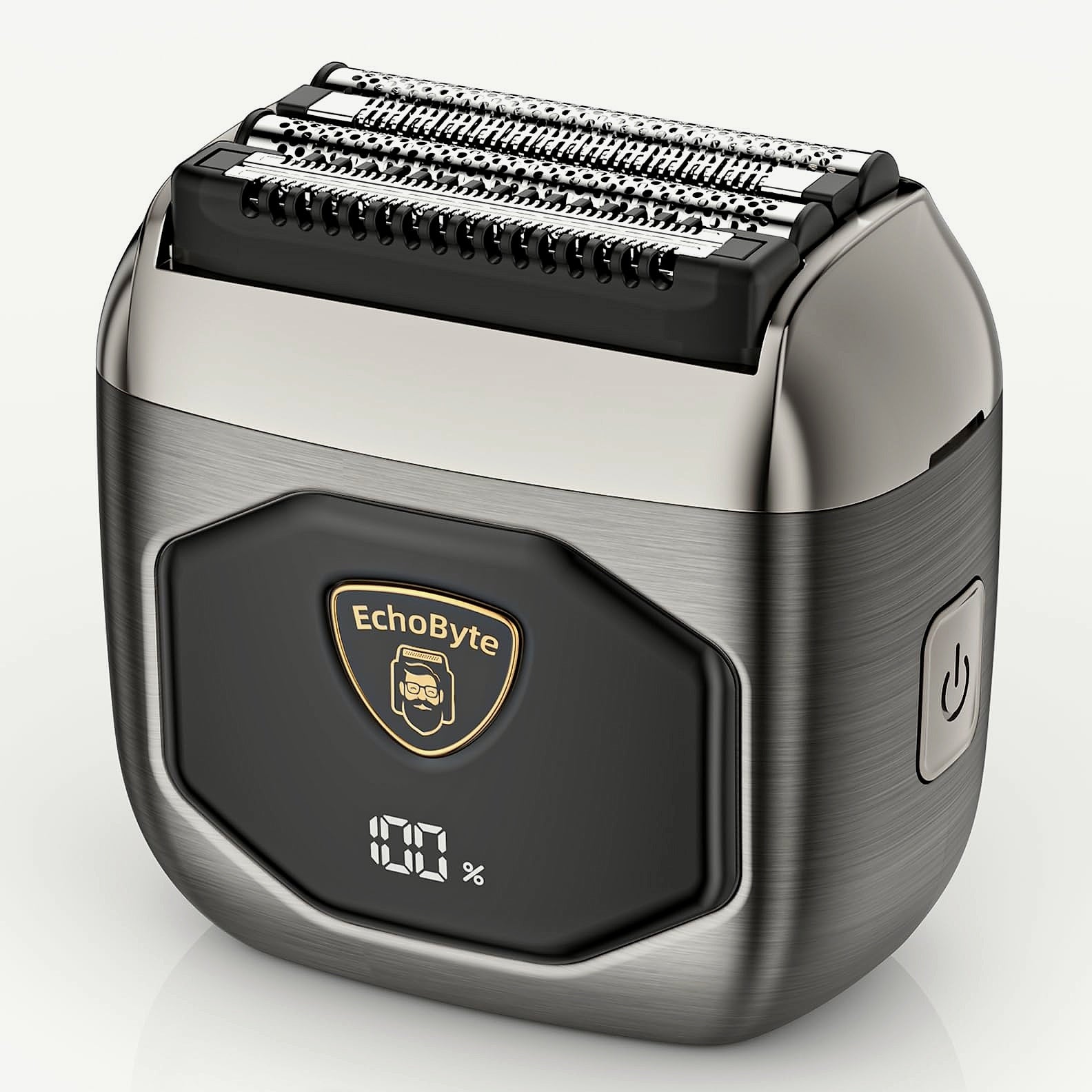 EchoByte 4-Blade Foil Shaver for Men, IPX7 Waterproof Electric Razor