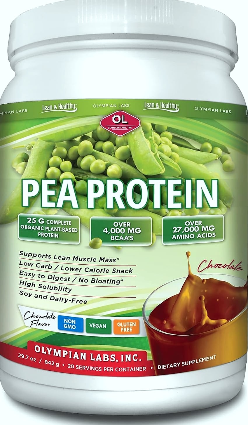 Olympian Labs Plant Based Pea Protein Powder Chocolate 2lb