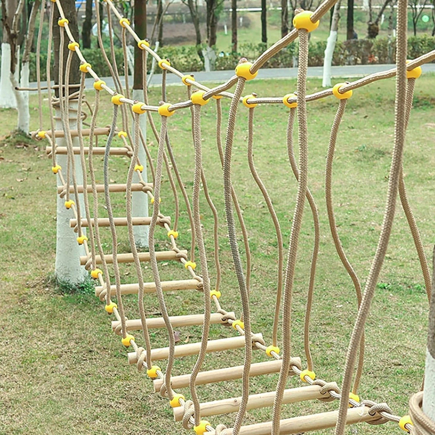 Kindergarten Outdoor Bridge Children'S Sports Fitness Training Equipment Solid W