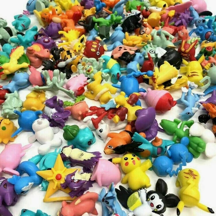 24/144 Style Pokemon Figure Toys Anime Pikachu Action Figures Cartoon Model
