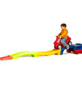 SHXI Toddler Ride-On Roller Coaster with 9 ft Track