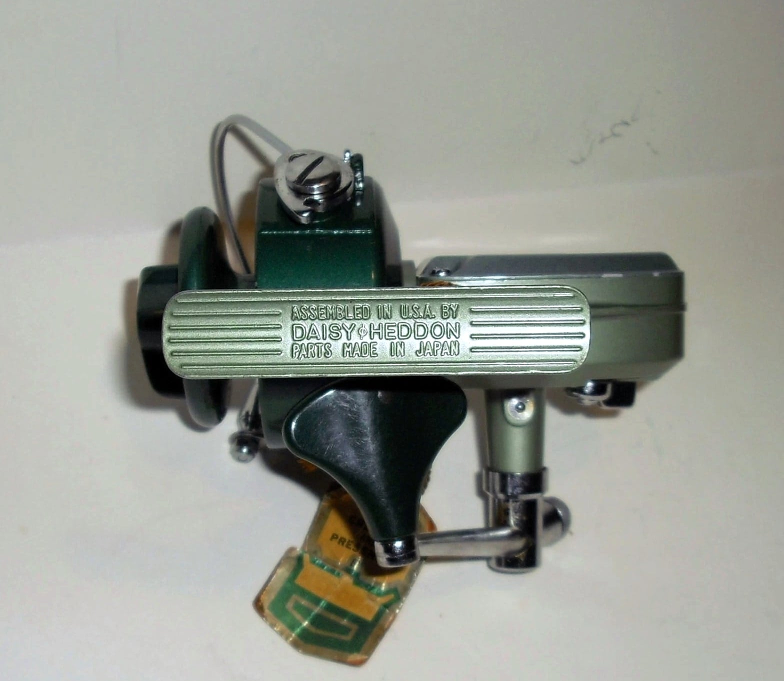 Vintage Daisy Heddon 222 Spinning Fishing Reel - Never Used