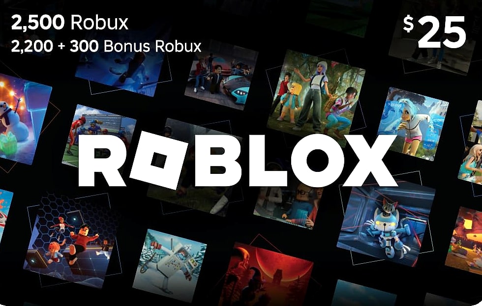 Roblox 1000 Robux Digital Gift Card with Bonus Item