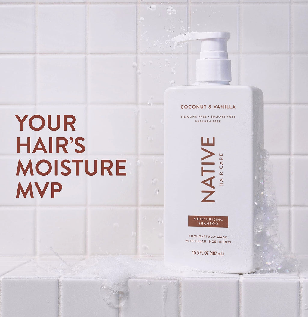 Native Coconut & Vanilla Shampoo and Conditioner Set, 2-Pack