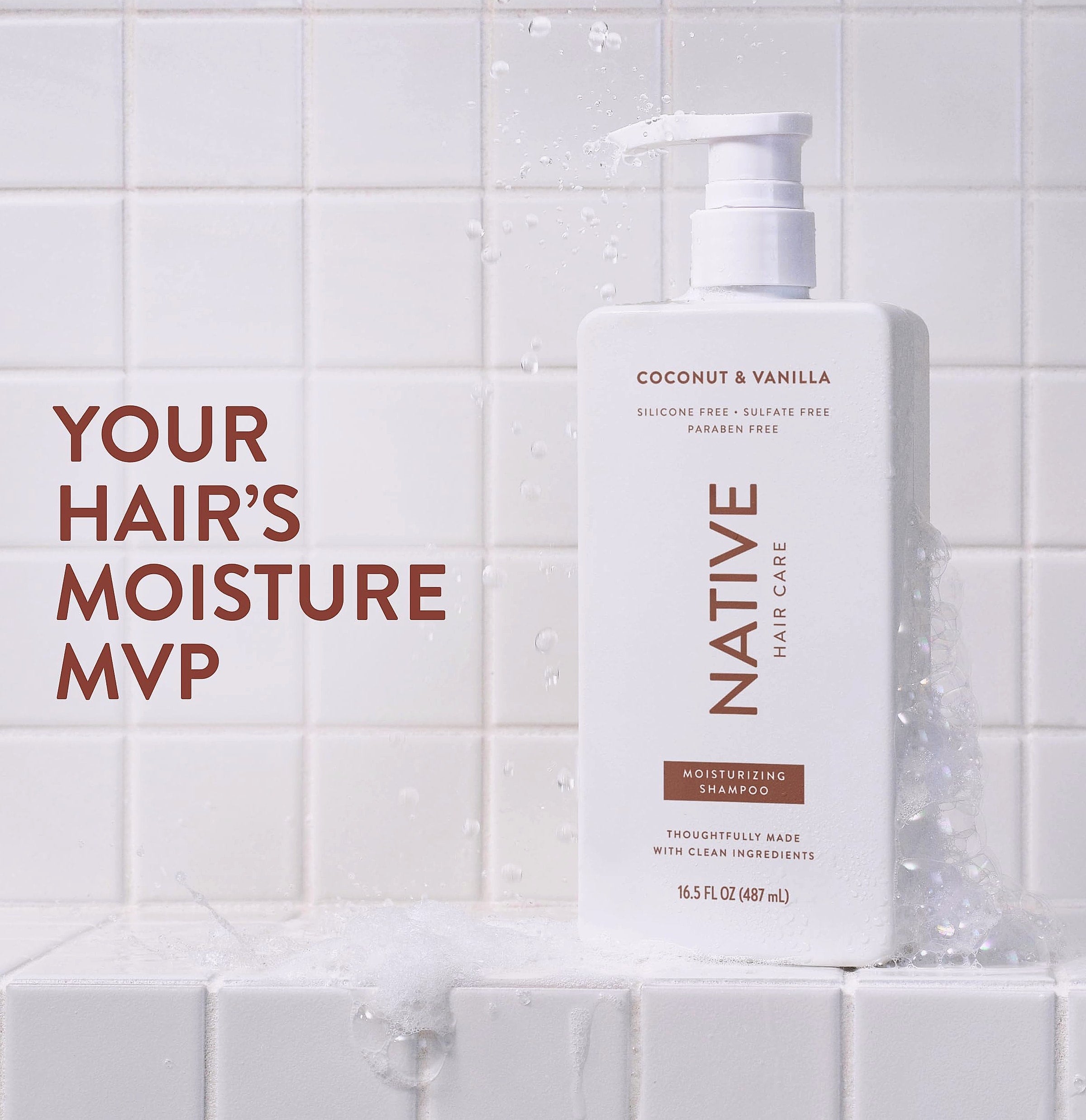 Native Coconut & Vanilla Shampoo and Conditioner Set, 2-Pack