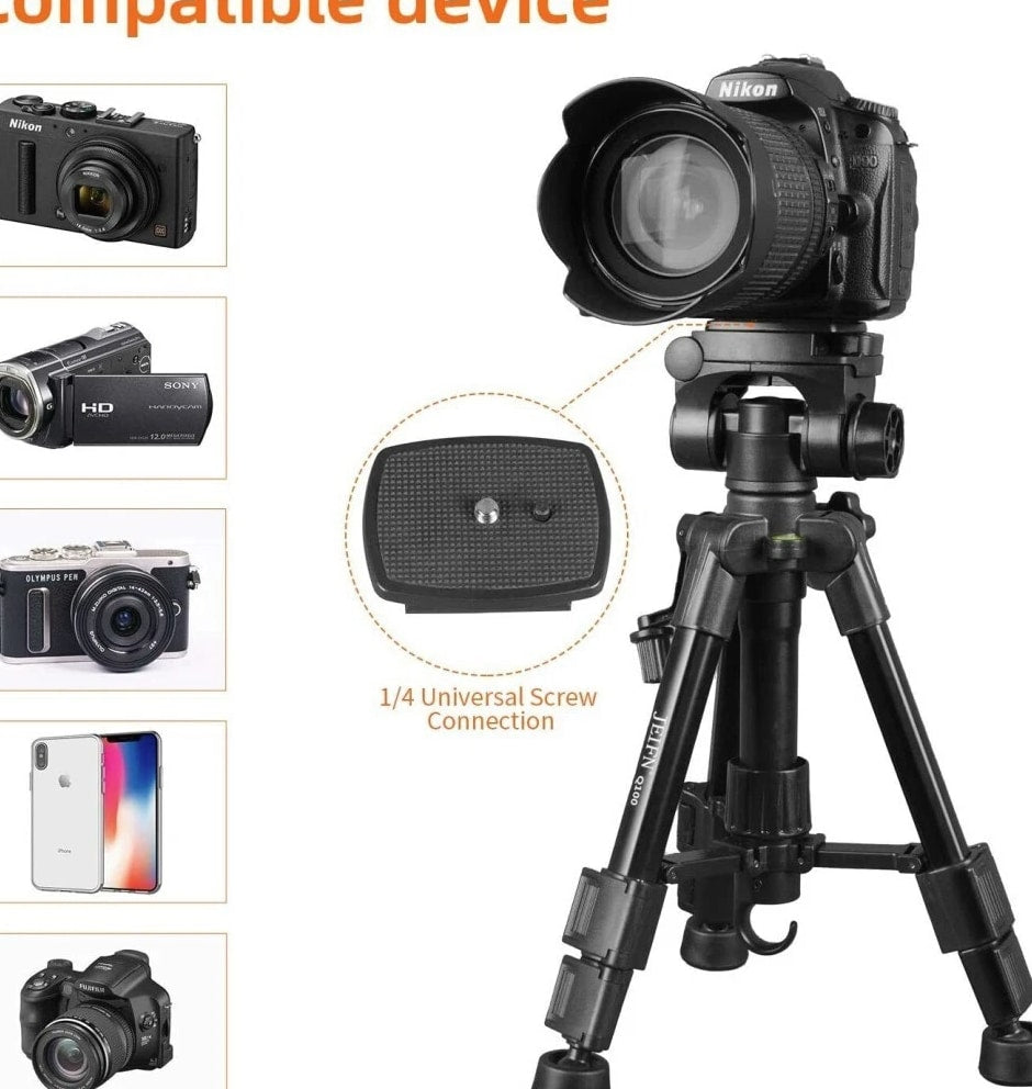 ZOMEI Q100 Mini 20" Portable Tripod Tabletop Stand Holder For DSLR Camera Phone