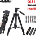 Zomei Q111 55" Heavy Duty Travel Tripod Tabletop Stand for DV DSLR Camera Phone