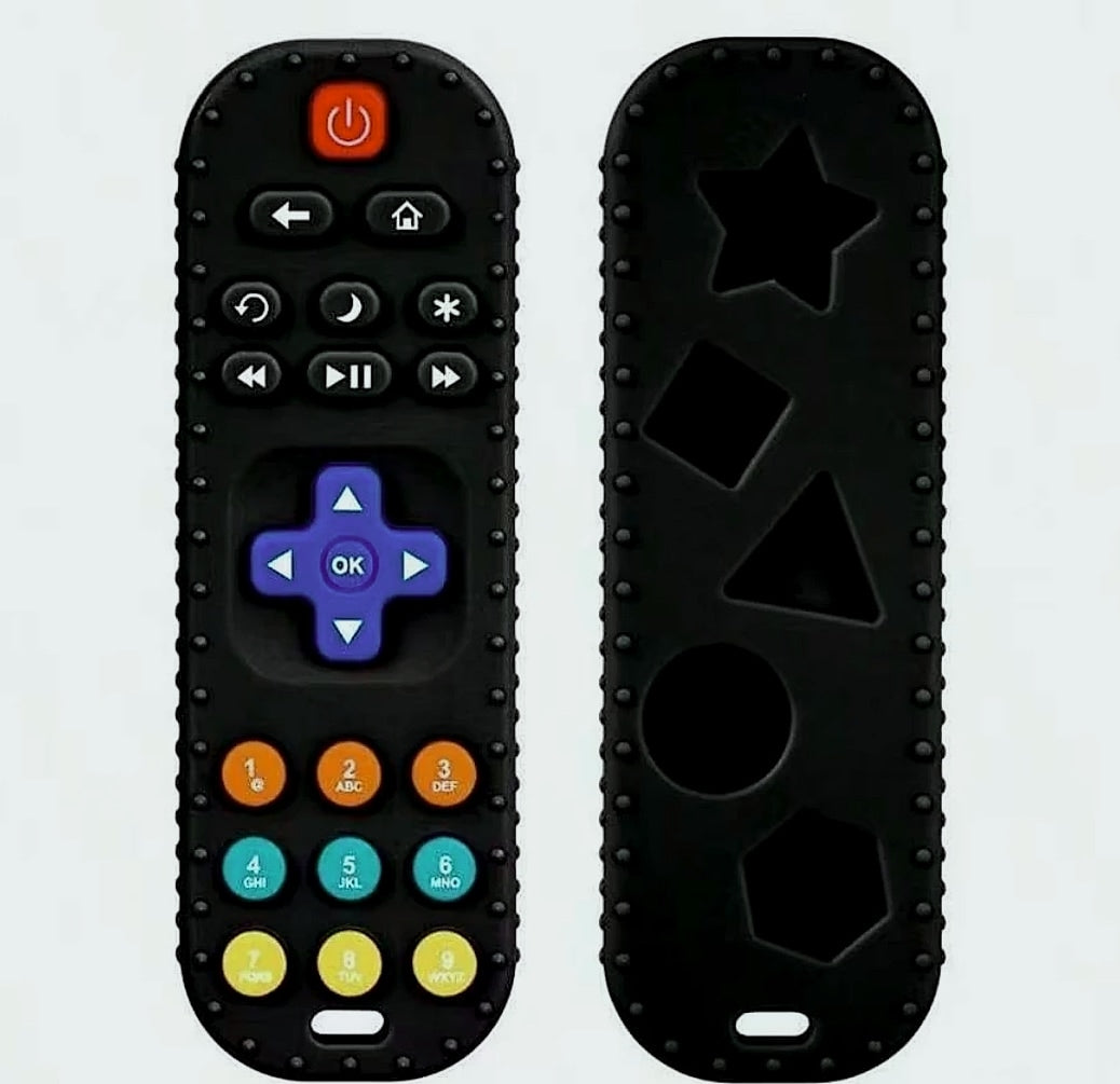 Baby TV Remote Control Teething Toy for 0-12 Months