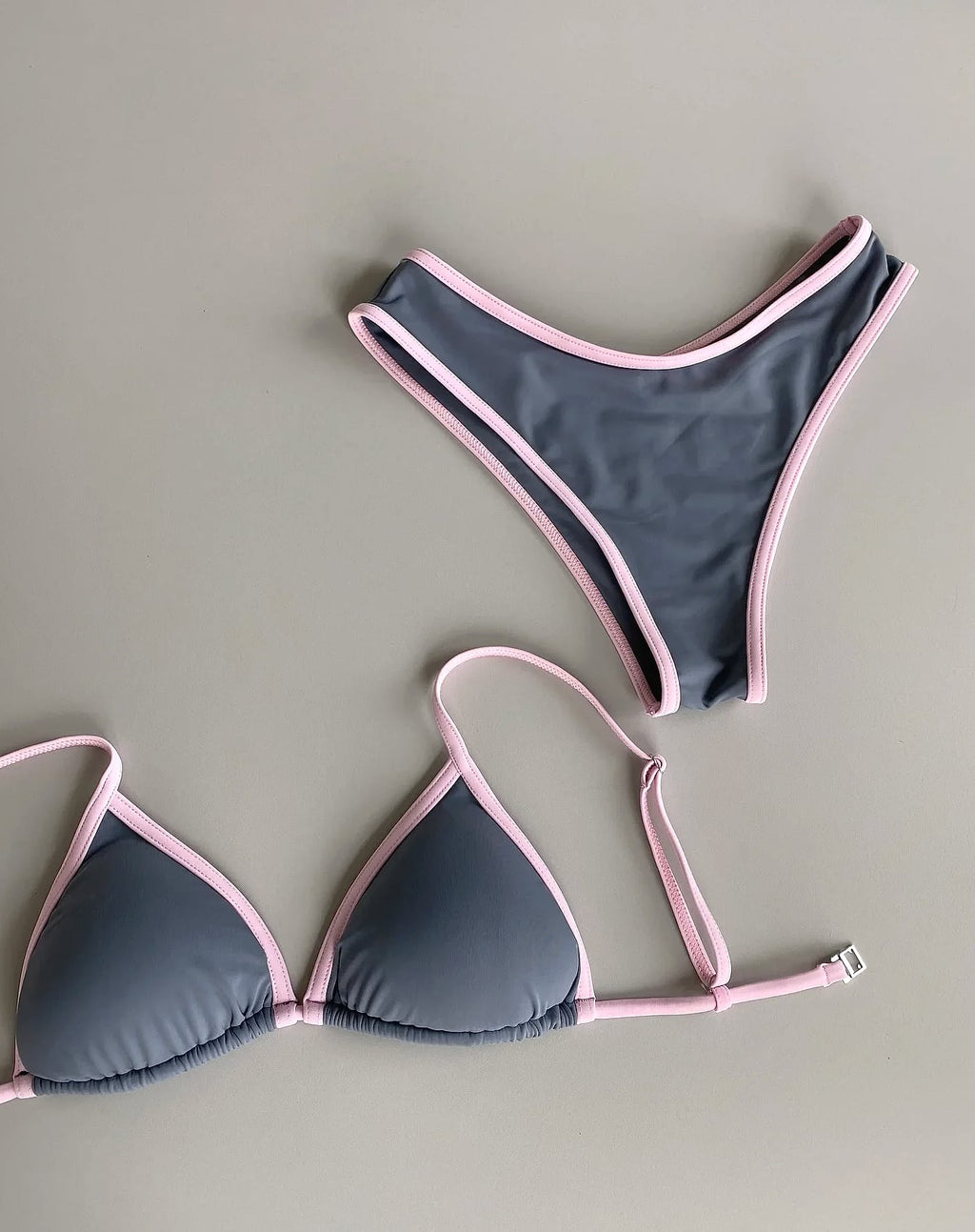 WAVECHO Women's Bikini Set with Chain Detail Swimwear