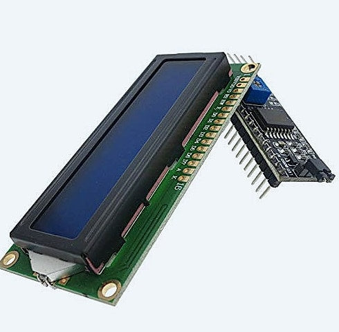 IndustrialField 1602 16x2 HD44780 LCD Display with I2C Adapter