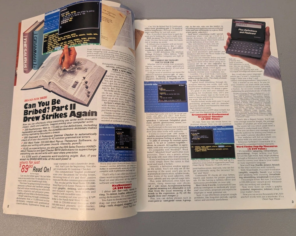 DAK Summer 1990 Catalog - Vtg 90s Ads Early 1990s Computer Electronics Gadgets