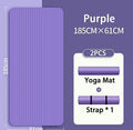 Lostook 8mm NBR Yoga Mat Anti-Slip for Home Fitness
