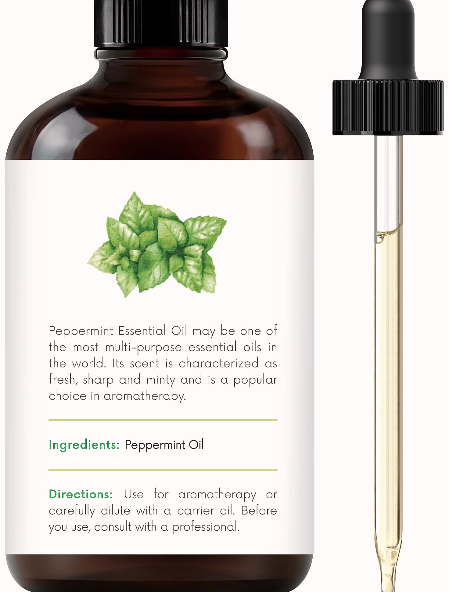Handcraft Blends Peppermint Essential Oil 4 Fl Oz