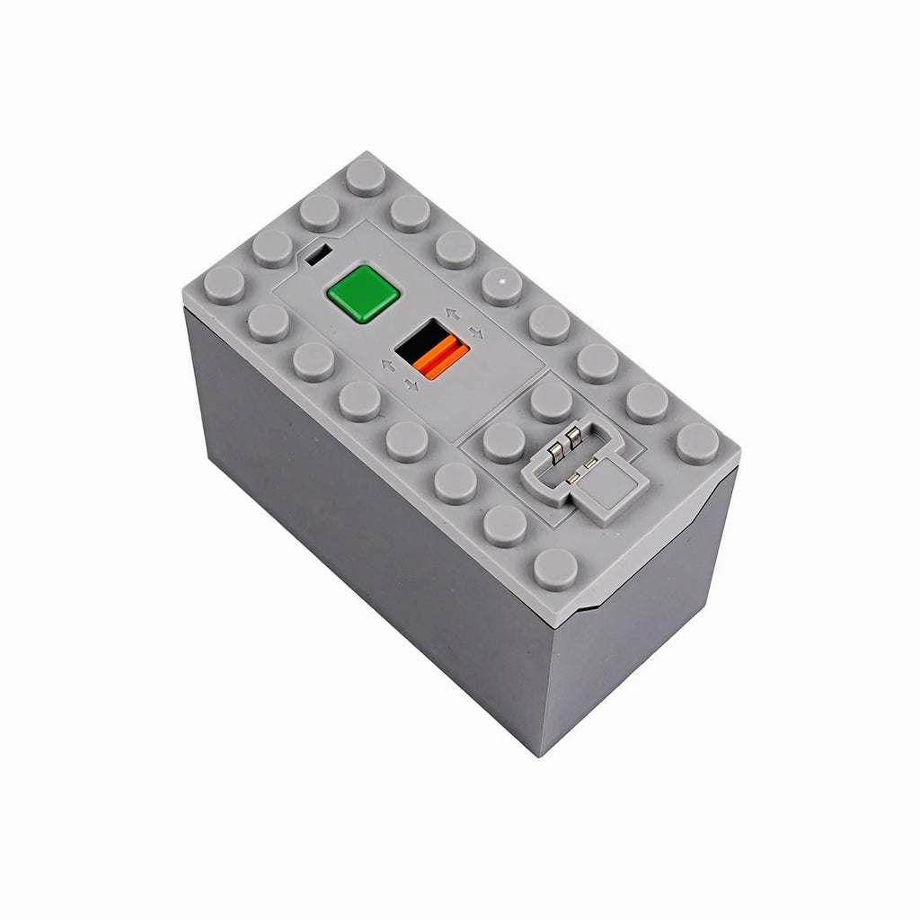 MOC Train Track Motor Set RC PF Power Functions Battery Box DIY Brick Components